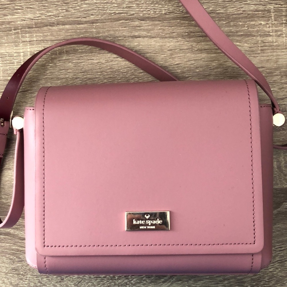 Kate Spade Avva Arbour Hill Smooth Leather Bag